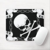 Skullzのマウスパッド マウスパッド (マウス)