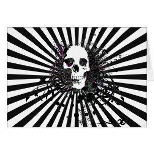skullz。まっすぐねじれた矢印。