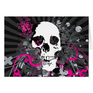 skullz。まっすぐねじれた矢印。