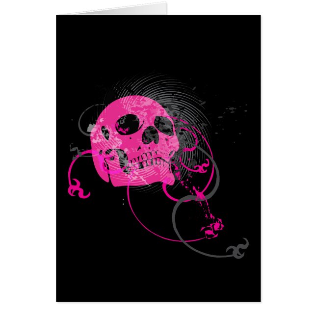skullz。上向きねじれた矢印。 (正面)