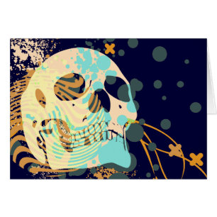 skullz。上向きねじれた矢印。