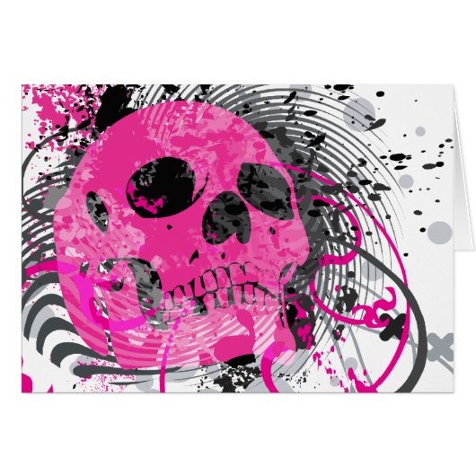 skullz。上向きねじれた矢印。 (正面横)