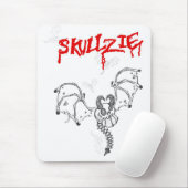 Skullzieのマウスパッド マウスパッド (マウス)