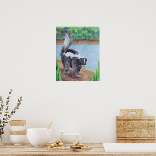 Skunkポスター ポスター (キッチン)