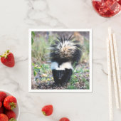 Skunk白黒 スタンダードカクテルナプキン (インサイチュ)