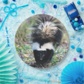 Skunk白黒 ペーパープレート (パーティー)