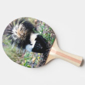 Skunk白黒 卓球ラケット (横)