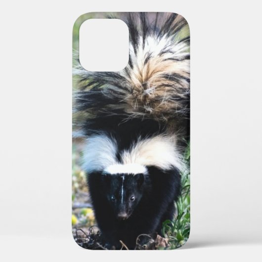 Skunk白黒 Case-Mate iPhoneケース (裏面)