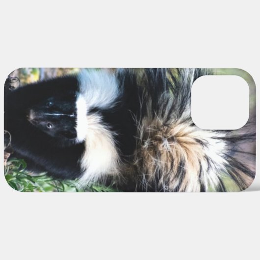 Skunk白黒 Case-Mate iPhoneケース (裏面 (横))