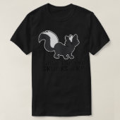Skunk Lover I Just Really Like Skunks Tシャツ (デザイン正面)