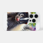 Skunk Serenity 310824AREF119 - Watercolor iPhoneケース (裏面横)
