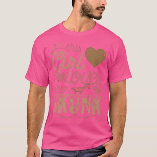 Skunk Skunk Skunkプレゼント Tシャツ (正面)