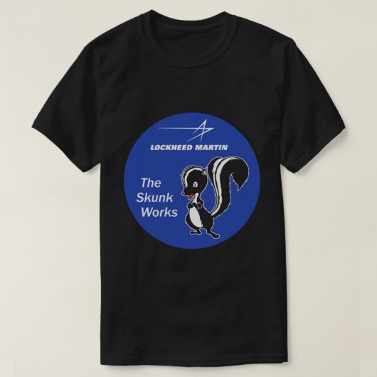 Skunk Works - Blue Rounddel Patch – クリーンスタイル Tシャツ (デザイン正面)