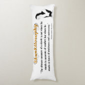 Skunkilosophy: Skunk体Cuの究極の測定 ボディピロー (正面縦)