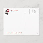 Skunks - Be Mineカスタマイズ可能なバレンタインデー シーズンポストカード (裏面)