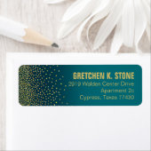 Skyアドレスのダイヤモンド |ターコイズ ラベル (インサイチュ)