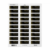 Skyアドレスのダイヤモンド |黒 ラベル (フルシート)