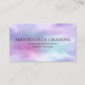 Skyグかわいらしラフカラフルィックデザイナー 名刺 (正面)