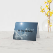 Skyハッピーバースデーグリーティングカード カード (黄色い花)