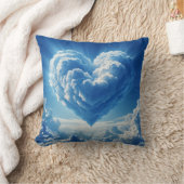 Skyハートクラウド クッション (ブランケット)