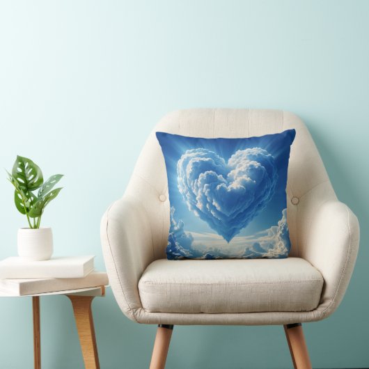 Skyハートクラウド クッション (椅子)