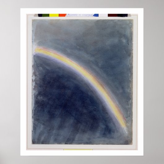 Sky勉強with Rainbow, 1827 (紙付き) ポスター (正面)