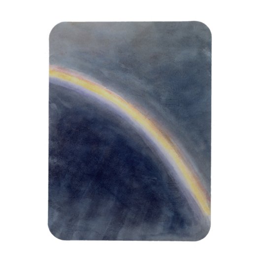 Sky勉強with Rainbow, 1827 (紙付き) マグネット (縦)