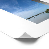 Sky Above Water Reflection Photography  ポスター (角)