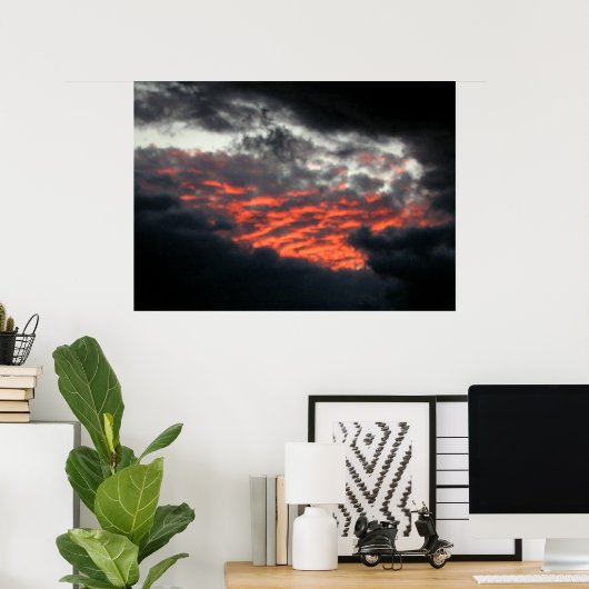 Sky Afire: Sunset – ポスター#1 ポスター (ホームオフィス)