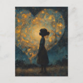 Sky AIのハートがアートを生み出した ポストカード (正面)