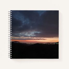 sky at night ,Spiral Notebook ノートブック