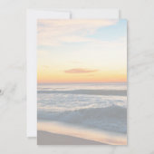 Sky Beach celebration of life Funeral Photo 招待状 (裏面)