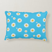 Sky Bloom Daisies アクセントクッション (裏面)