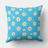 Sky Bloom Daisies クッション (裏面)