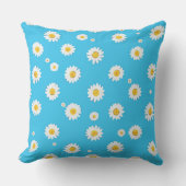 Sky Bloom Daisies クッション (正面)