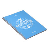 Sky Blueこれは私たちの物語、私たちの家のノート ノートブック (右側)