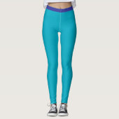“SKY BLUE” – ACTIVEWEAR LEGGINGS レギンス (正面)