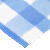 Sky Blue and White Pattern Tablecloth Dining Set テーブルクロス (アングル)