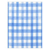Sky Blue and White Pattern Tablecloth Dining Set テーブルクロス (正面)