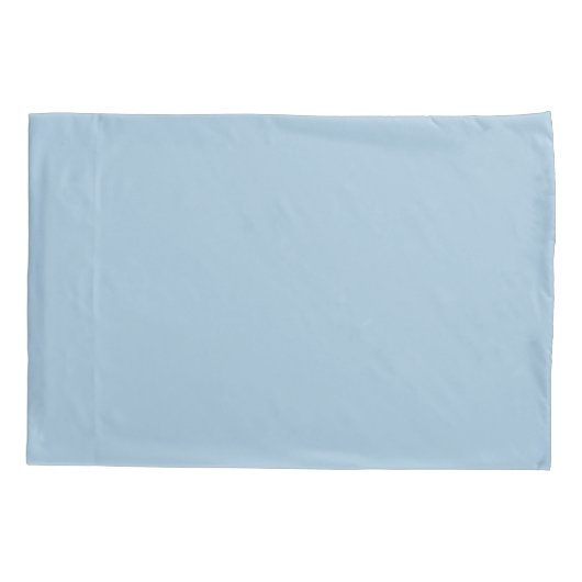 Sky Blue Greek Key Monogram Standard Pillow Case 枕カバー (裏面)
