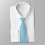 Sky Blue Hidden Initials Solid Color ネクタイ<br><div class="desc">Sky Blue Hidden Initials Solid Color. For weddings or everyday use, with initials hIdden on the back which you can easily personalise or delete if not required. Can be changed to any color of your choice via the Customize Further option, or please message me if you need help with this....</div>