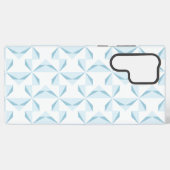 Sky Blue Pinwheels Samsung Galaxyケース (裏面横)