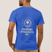 Sky Blue Pride Bella+Canvas Jersey Short Sleeve Tシャツ (裏面)