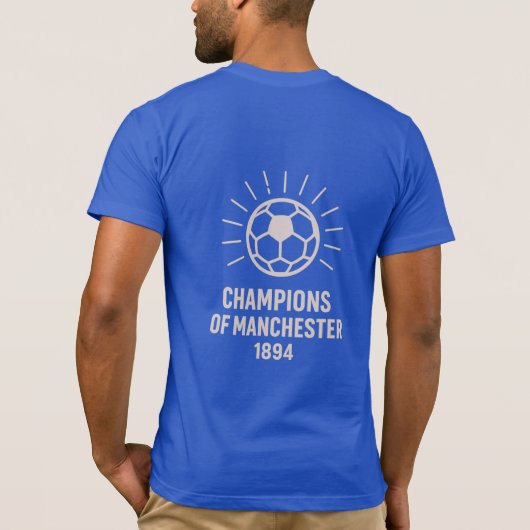 Sky Blue Pride Bella+Canvas Jersey Short Sleeve Tシャツ (裏面)