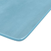 Sky Blue Solid Color カッティングボード (角)