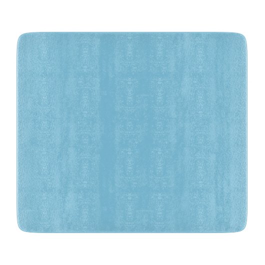 Sky Blue Solid Color カッティングボード (正面)