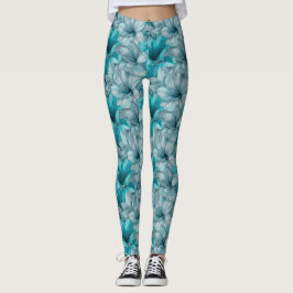Sky Blue Yoga Amaryllis Sparkle Womens Wear レギンス