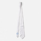 Sky Blue Zen Symbol ネクタイ (裏面)