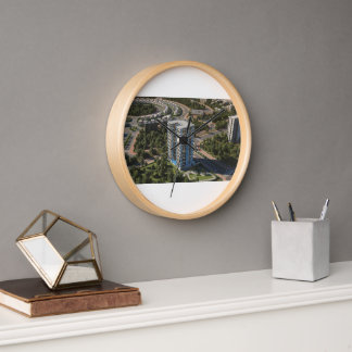 Sky Building Wall Clock – Modern Timepiece 壁時計