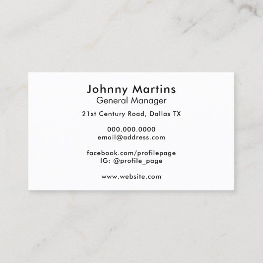 Sky Cloudsカメラの狙い 名刺 (裏面)